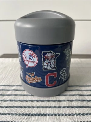 Nuevo contenedor de comida Pottery Barn Kids termo frío caliente almuerzo MLB AL equipo de béisbol Foto 1 de 4