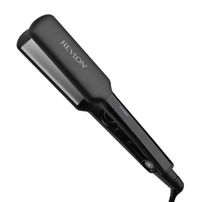 REVLON Ceramic Coated 2 Flat Iron -Straightener for Quick and (Black) - Image 1 of 4