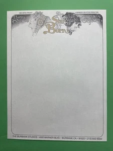 A Star Is Born Stationary Barbara Streisand Kris Kristofferson Movie Vintage - Picture 1 of 2