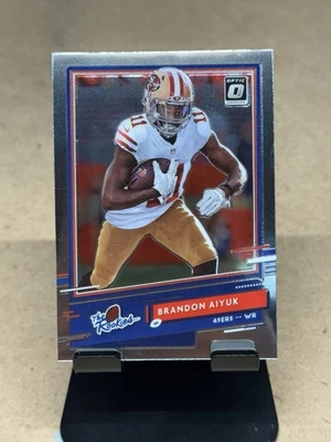 2020 Panini Donruss Optic - The Rookies Brandon Aiyuk #TR-BA (RC) - Image 1 of 2