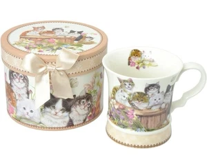 New born cat kitten ceramic mug cup with a gift box - Picture 1 of 3