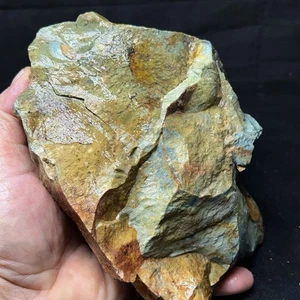 4lb 10oz Gary Green Jasper, Larsonite, Caldera Lapidary Rough For Cabbing. #13 - Picture 1 of 10