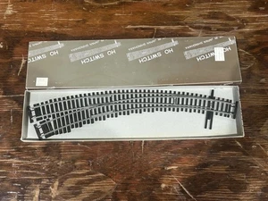 SHINOHARA 126 #6 LEFT TURN OUT MANAUL SWITCH NICKEL SILVER NIP HO GAUGE - Picture 1 of 4