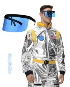 SN-A5-1 Adults Unisex Oversize Astronaut Spacemen Visor Style Shield Sunglasses - Picture 1 of 6