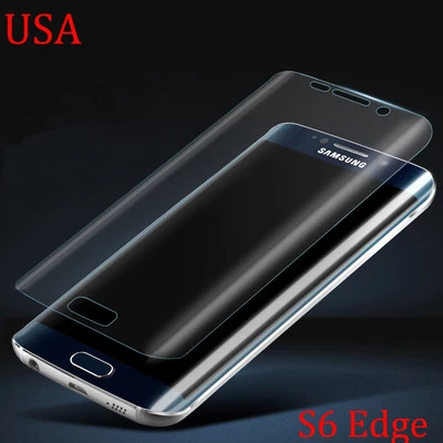Clear Full Cover Temper Glass Screen Protector Fr Samsung Galaxy S8/Plus/S7/Edge - Image 1 of 4