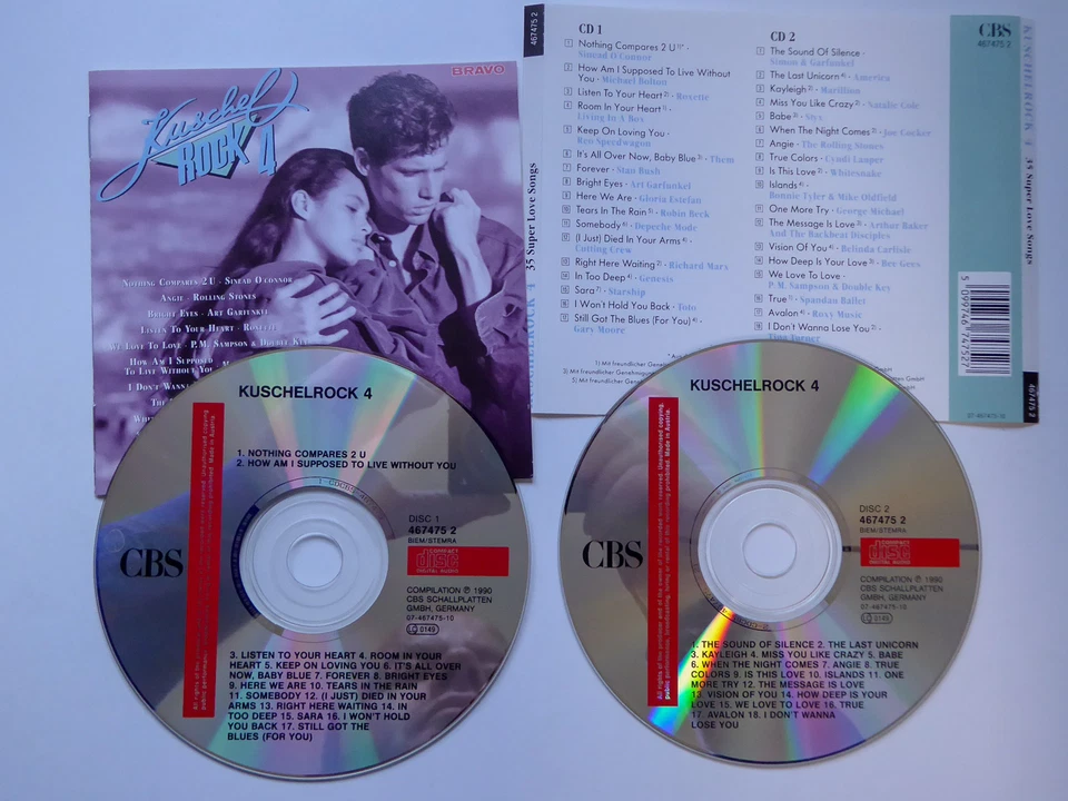 VARIOUS <  Kuschel Rock 4  > VG (2CD) - Bild 1 von 1