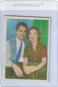 1960 Snap ATV Stars Serie 2 Betty Garratt & Larry Parks #2 Karte NM/MT + - Bild 1 von 2