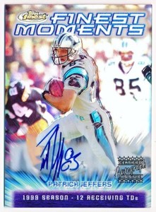 2000 Finest Patrick Jeffers Finest Moments Refractor Auto #FM11