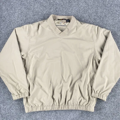 Мужской пуловер для гольфа Greg Norman бежевый с длинным рукавом размер средний - Изображение 1 из 4