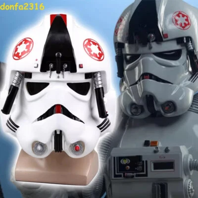 Star Wars Helmet Face Full Mask Cosplay Accessories Halloween Props Replica PVC - Image 1 of 4