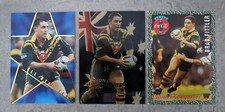 1995-1996 RUGBY LEAGUE TRADING CARD LOT - BRAD FITLER X 3 - KANGAROOS CARDS