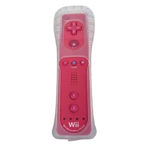 Pink Wii Wiimote Remote Nintendo Motion Plus Original OEM Controller - Picture 1 of 14