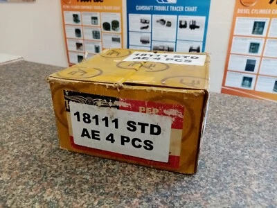 Hillman Imp 875cc Piston SET (4) Singer Chamois STD / 020 / 030" in stock - Image 1 of 4