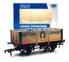 Dapol 00 Gauge   4F 051 008   5 Plank Wagon Ketton Cement Weathered No9 Boxed