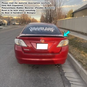 Stock 284F Rear Duckbill Trunk Spoiler Wing Fits 2009~13 US Mazda 6 Atenza Sedan - Picture 1 of 17