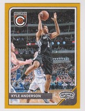 2015-16 Panini Complete Gold #70 Kyle Anderson (Spurs)