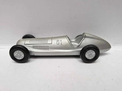 Märklin Mercedes W125 Silver Arrow 1937 No. 61 die cast 1/43 current reedition - Image 1 of 4