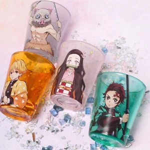 Demon Slayer 4-Pack Character Mini Shot Glass Set - Picture 1 of 8