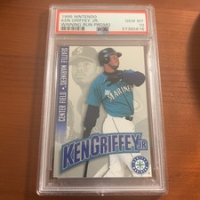Ken Griffey Jr 1996 Nintendo Winning Run Promo Psa 10 Pop 7 Seattle Mariners