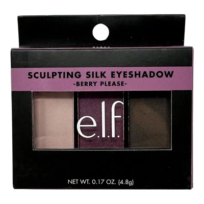 e.l.f. Sculpting Silk Eyeshadow Trio Berry Please Factory Sealed HTF - Image 1 of 4