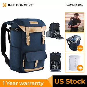 K&F Concept 20L Camera Bag Canon Nikon Sony DSLR Backpack Shoulder Lens Pouch - Picture 1 of 11