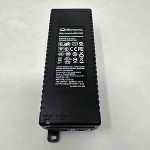 Microsemi 9001GR PoE Injector PD-9001GR/AT/AC 802.3at 30W with White Power Cable - Photo 1/4