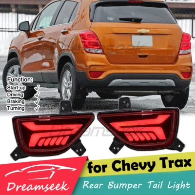 Luz trasera LED para parachoques trasero para Chevrolet Trax 17-22 reflector freno lámpara de giro Foto 1 de 4