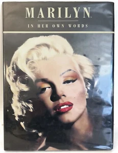 MARILYN IN HER OWN WORDS 1991 HARDCOVER BY NEIL GRANT BLK/WHT AND COLOR PHOTOS - Picture 1 of 3