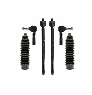6 Pc Inner & Outer Tie Rods Kit for Pontiac Pursuit Saturn Ion Chevrolet Cobalt Foto 1 de 4