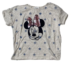 Preowned- Gap Kids x Disney Minnie Mouse Graphic Shirt Girls (Size L/10) - Picture 1 of 6