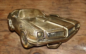 1978 TRANS AM Solid Brass Baron Belt Buckle Collectors MUST L@@K - Picture 1 of 3