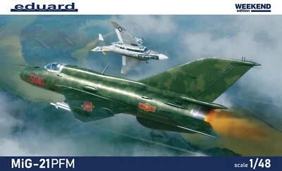 84202	Eduard Plastic Kits: MiG-21PFM EDUARD-WEEKEND in 1:48 - Immagine 1 di 4