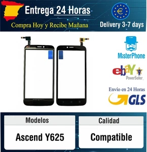 Pantalla Tactil Digitalizador Para Huawei Ascend Y625 Negra - Imagen 1 de 2
