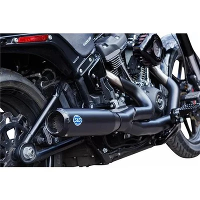 Harley Davidson Fxlrs 1923 ABS 2022-2023 S&S Cycle 2-Into-1 Qualifier Exhaust Sy - image 1 of 4