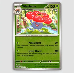 Vileplume (Reverse) - PFL 003/094 - R NM / Mint ME02: Phantasmal Flames Single - Picture 1 of 2