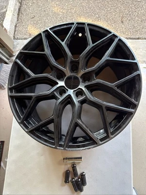 Liquid Metal Wheels Shadow Black Rim Wheel 18 Tesla Model 3 2024 - Image 1 of 4