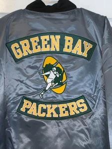 MITCHELL & NESS THROBACKS GREEN BAY PACKERS HERREN 3XLT JACKE NEU - Bild 1 von 7