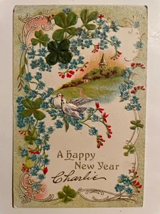 postcard happy new year - Picture 1 of 2