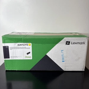 Genuine Lexmark 82K1UY0 (CX860) Yellow Printer Toner Cartridge New/Sealed - Picture 1 of 4