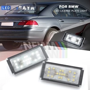 For BMW E66 E65 745i 750i 760i 2006-2008 Error Free LED License Plate Light Lamp - Picture 1 of 9