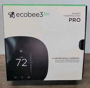 Ecobee3 Lite Wi-Fi Smart Thermostat Pro Model EB-STATE3LTP-02 - Picture 1 of 5