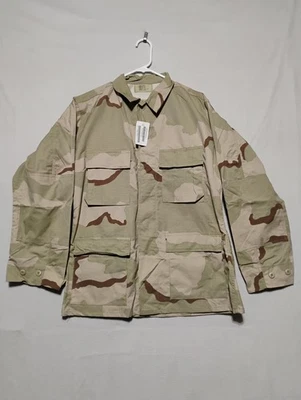 USGI Desert Camouflage Coat Mens Medium Regular Ripstop DCU BDU 8415-01-327-5308 - Image 1 of 4