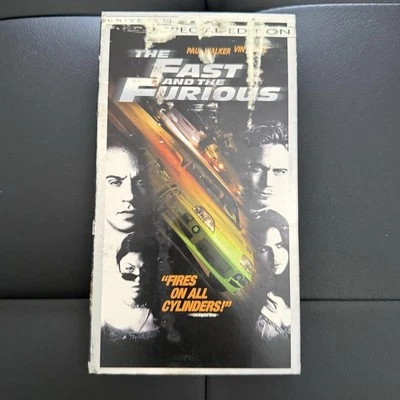 The Fast and the Furious (VHS, 2002, Special Edition Contains Bonus Footage) - Image 1 of 4