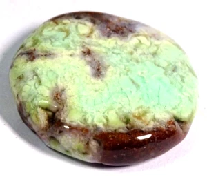 GRÜNER CHRYSOPRASE PALMSTEIN 3,7 x 3,6 cm 22,09 gms Freude, Fülle #2 - Bild 1 von 4