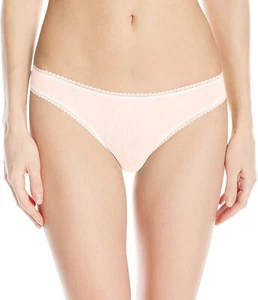 OnGossamer 253497 Women's Mesh Low-Rise Thong Panty Underwear Pink Size Medium - Picture 1 of 2