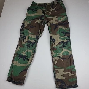 Military Army Trousers Hot Weather Woodland Camouflage Combat Small Regular - Picture 1 of 16