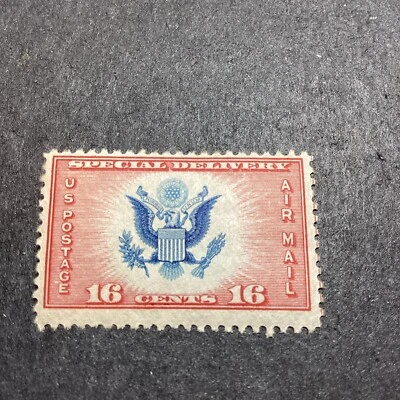 Scott CE2 16¢ Airmail Special Delivery MLH-1936-US - Image 1 of 2