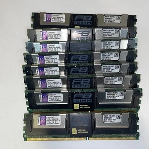 Lot of 8 kingston KTD -WS667/8G ser ver memory - Picture 1 of 1