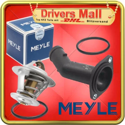 MEYLE Thermostat & Kühlmittelflansch AUDI A3 8P 8L SEAT SKODA VW Golf 4 5 Passat - Bild 1 von 3