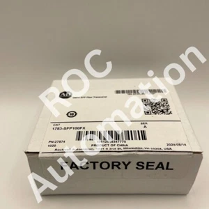 New Sealed Allen Bradley 1783-SFP100FX /A SFP Fiber Transceiver. Original Unit - Picture 1 of 3